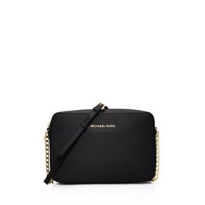 Michael Kors Jet Set Large Saffiano Leather Crossbody